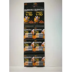 Батарейки Duracell пальчиковые алкалиновые 12 шт