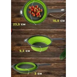 Дуршлаг круглый с ручкой
