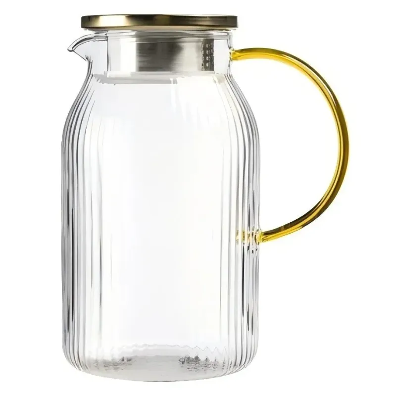 Графин ребристый с крышкой-сито 1500ML
