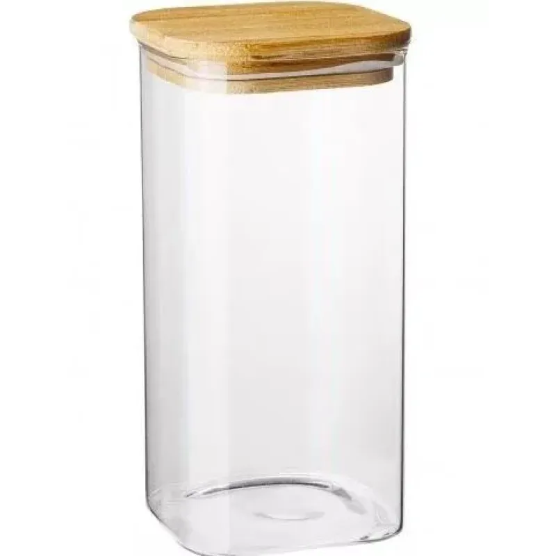 Банка для сыпучих продуктов,стекло 1000ml 20*8с