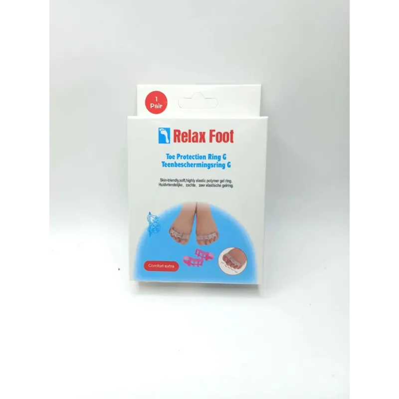 Силиконовый разделитель для пальцев ног relax foot