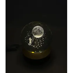 Ночник астронавт и луна 8d