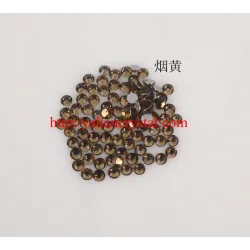 Стразы ss4 с серебристой основой, плоские, для DIY-декора