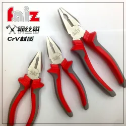 Круглогубцы стальные, 6 дюймов и 8 дюймов, CrV-сталь