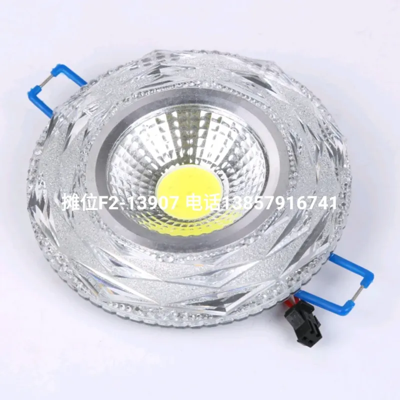 Потолочный светильник из хрусталя с LED-лампами
