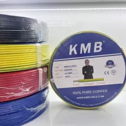 Медный одножильный электрический кабель для домашней проводки