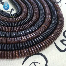 Природные разделители из кокосовой скорлупы для бус и DIY-украшений