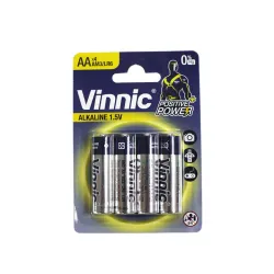 Щелочная батарейка AA (№5) высокой ёмкости Vinnic