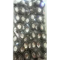 Эластичная сетка со стразами, лента страз для обуви и аксессуаров, DIY