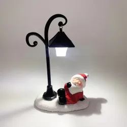 Новогодний керамический сувенир с LED-подсветкой, украшение