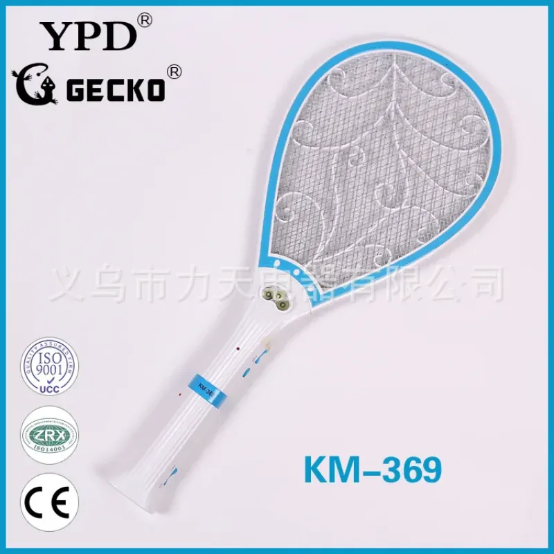 Электрическая мухобойка со съёмной LED-подсветкой и функцией фонаря