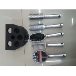 Набор расчёсок для ухода за волосами, 5 предметов, пластик