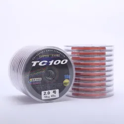 Плетёная рыболовная леска PE, 100 м, 4-нитевая, диаметр 0,08–0,5 мм