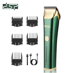 Машинка для стрижки волос DSP Dansong, аккумуляторная, с зарядкой USB, набор