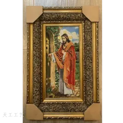 Религиозная декоративная картина, художественное панно с фигурами