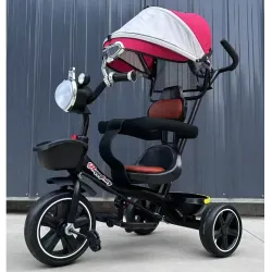 Детская трёхколёсная коляска-велосипед с поворотным сиденьем, 1-5 лет