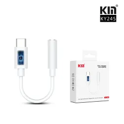 Переходник USB Type-C на 3,5 мм для наушников с цифровым чипом