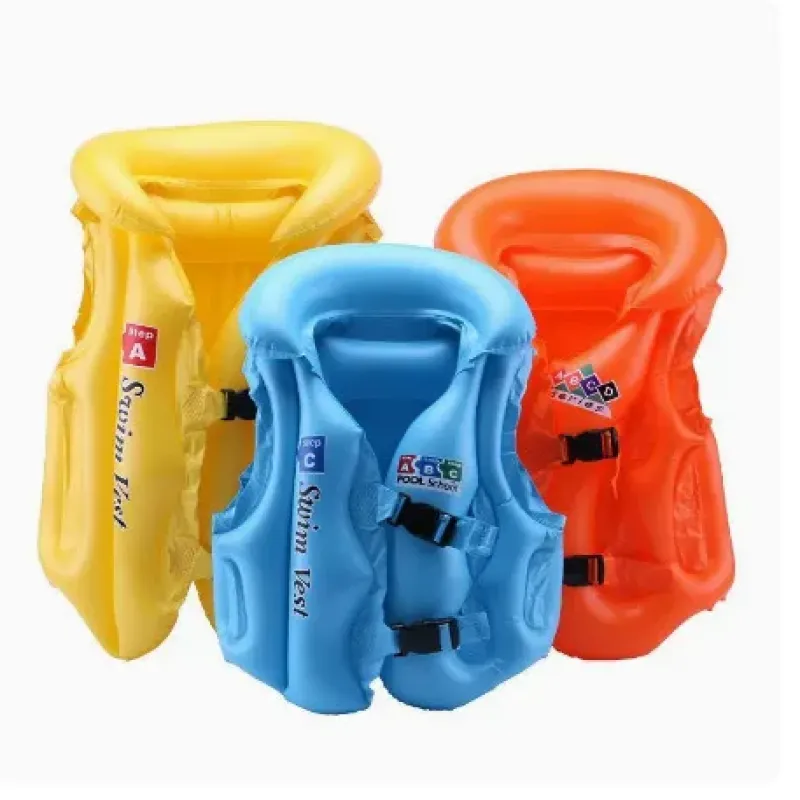 Детский надувной жилет-спасатель с усиленной плавучестью