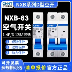 Модульный автоматический выключатель NXB-63, 1P/2P/4P, для дома