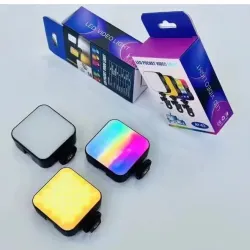 Светодиодная лампа RGB для фото- и видеосъёмки, для камеры и смартфона
