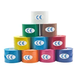 Эластичный кинезиотейп, 2,5 см × 5 м