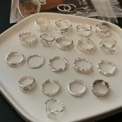 Кольцо женское из серебра 925 пробы, современный дизайн
