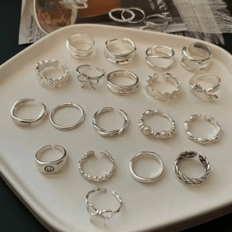 Кольцо женское из серебра 925 пробы, современный дизайн