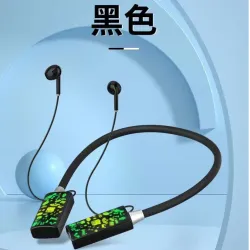 Беспроводные Bluetooth-наушники-ожерелье, вставные, спортивные, длительное время работы от аккумулятора