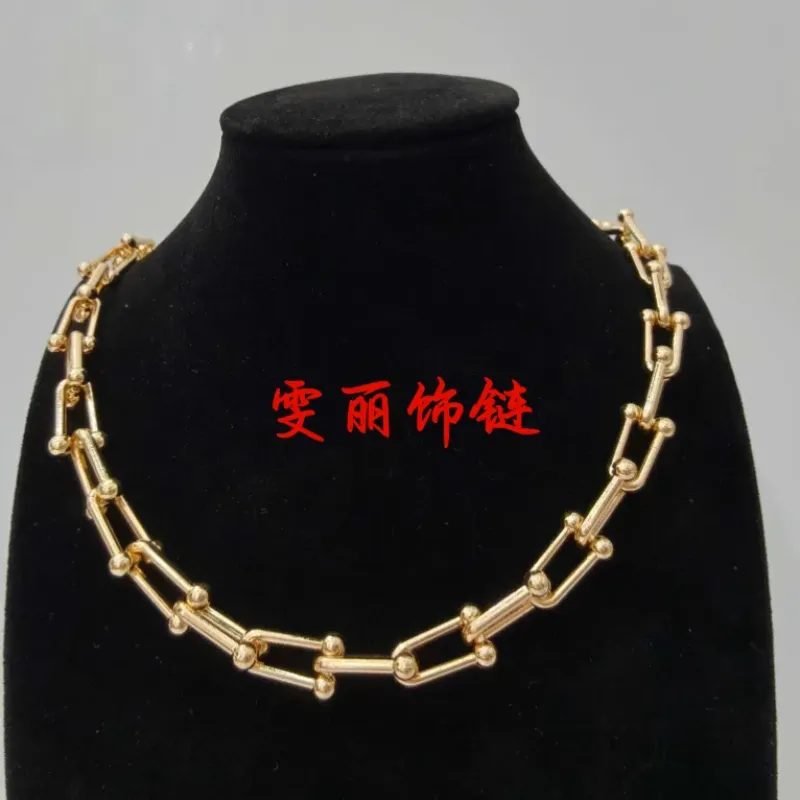 Сережки-цепочка для ключицы из сплава, U-образная, 2 мм