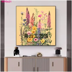 Картина в раме с цветочным мотивом, для гостиной и столовой, 40×40–60×60 см