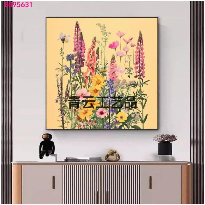 Картина в раме с цветочным мотивом, для гостиной и столовой, 40×40–60×60 см
