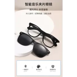 Умные очки с переводом, Bluetooth, музыкой и звонками