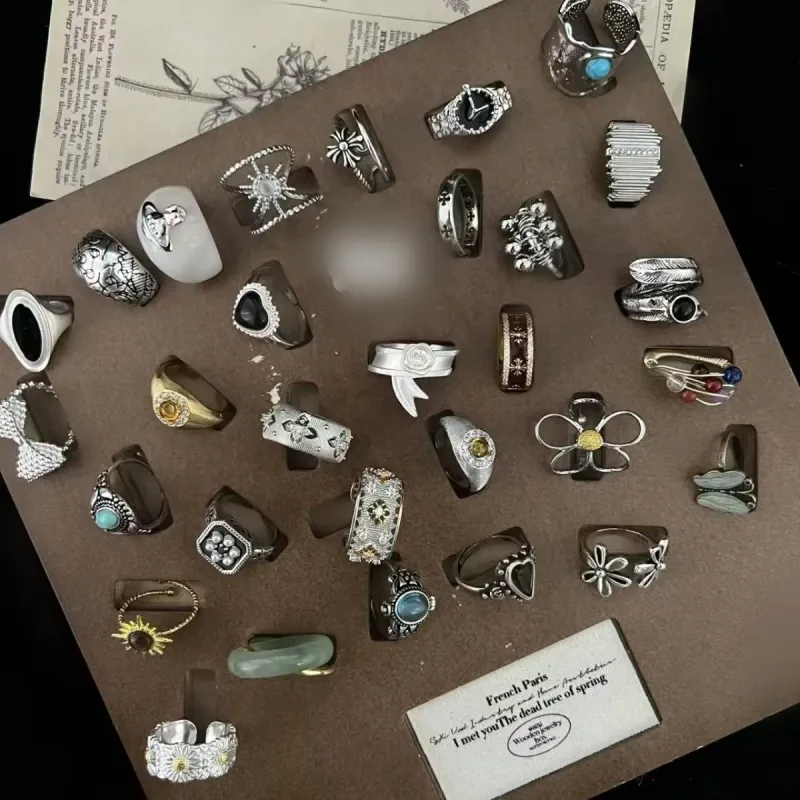 Серебряное кольцо 925 пробы, современный дизайн, регулируемое