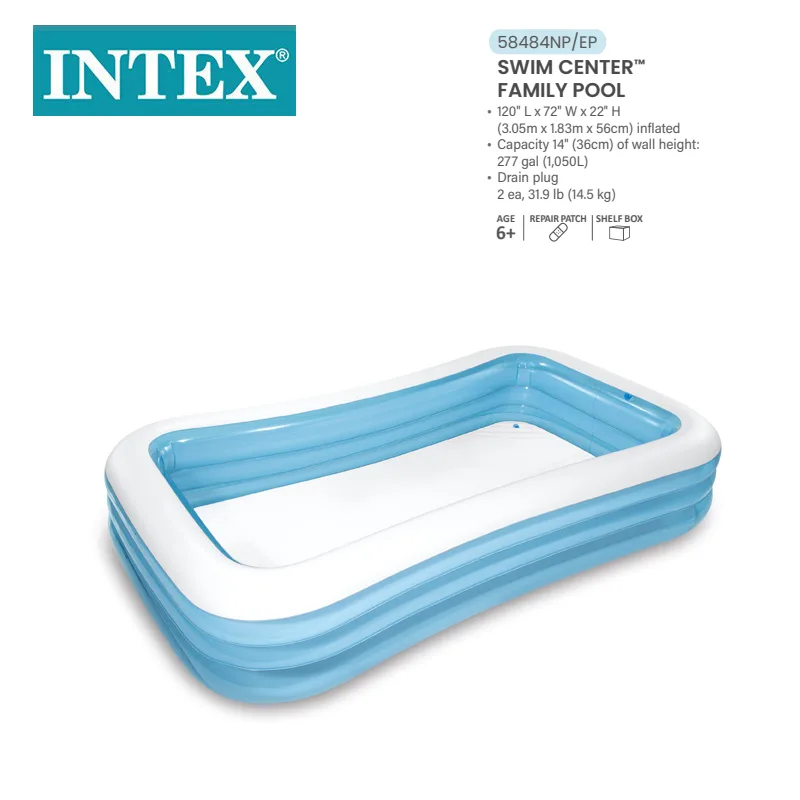 Надувной бассейн INTEX 305×183×56 см
