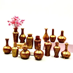 Миниатюрная ваза для цветов, смола, аксессуар для кукольного домика и декора