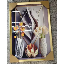 Современная декоративная картина из пластика и ДПС, 40×60 см
