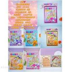 Объёмные наклейки для миниатюрных сцен DIY