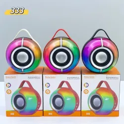 Портативная Bluetooth-колонка SY-333 с RGB-подсветкой, 1000-1200 мАч