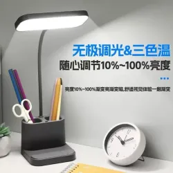 Лампа настольная LED для учёбы и чтения, зарядка и сеть, для спальни
