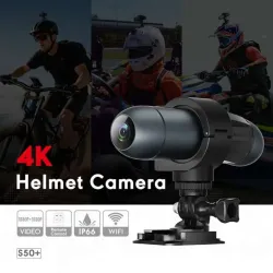 Экшн-камера 4K с двойной записью Wi-Fi для мотоцикла