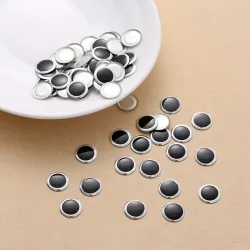 Серебристые металлические каплевидные стразы для DIY