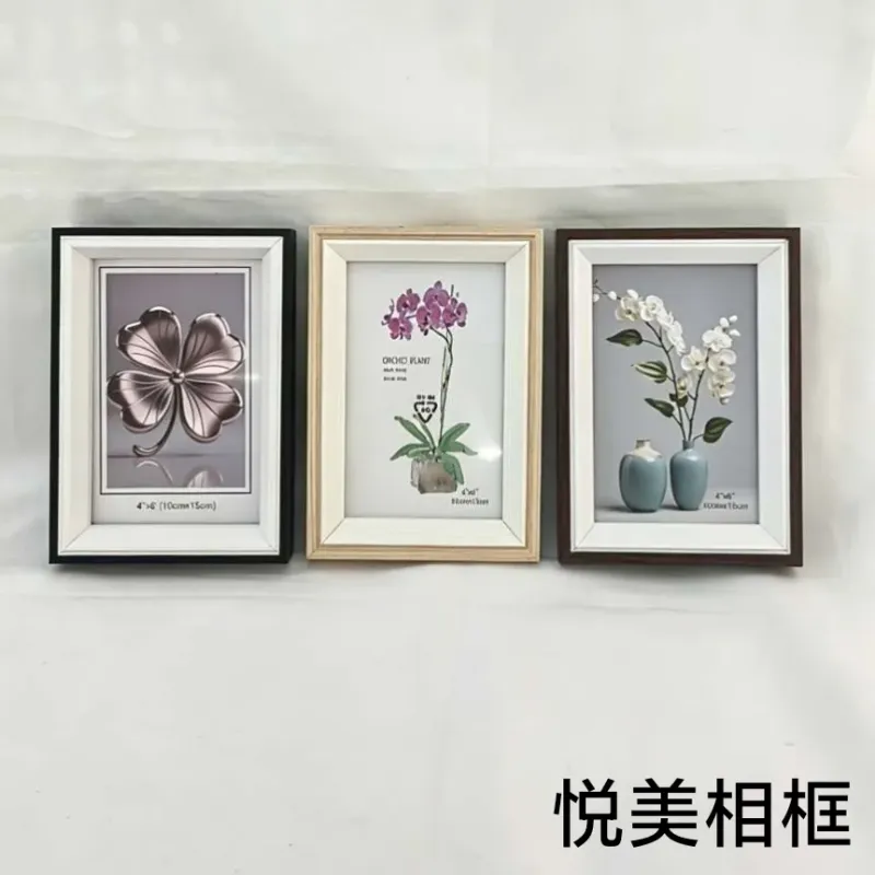 Фоторамка из ДВП, деревянная и пластиковая, для домашнего декора
