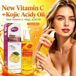 Косметическое масло для тела и лица с VC и койевой кислотой, 250 мл