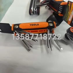 Складной набор шестигранных ключей и отвёрточных бит