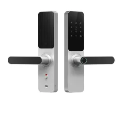 Умный замок с Bluetooth, кодом и отпечатком пальца для квартиры