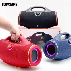 Портативная Bluetooth-колонка 60 Вт с RGB-подсветкой и защитой IPX5