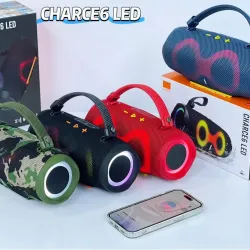 Портативная Bluetooth-колонка с подсветкой и сабвуфером, 1200–2000 мАч