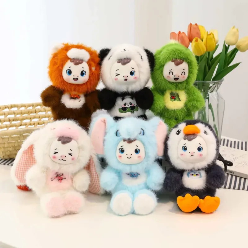Мягкая игрушка-фигурка из ПВХ на стол, короткий плюш, подарочная
