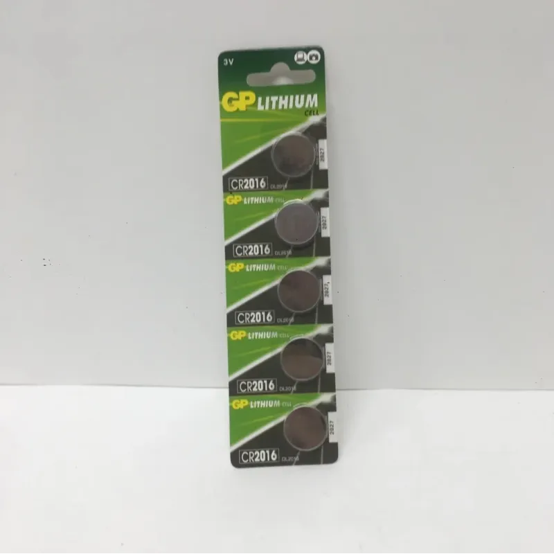 Батарейки-таблетки GP Lithium, 5 шт