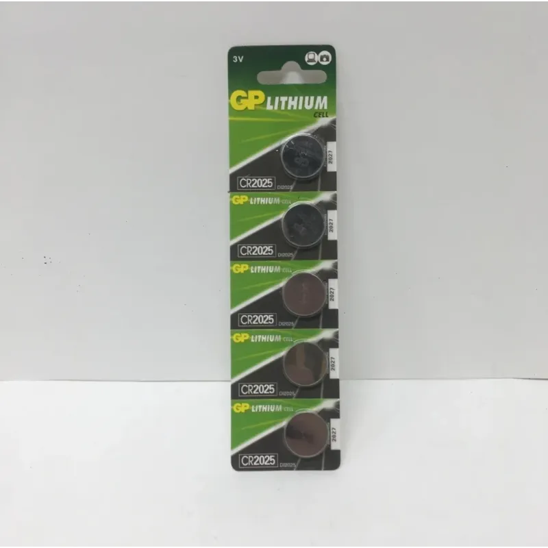 Батарейки-таблетки GP Lithium, 5 шт